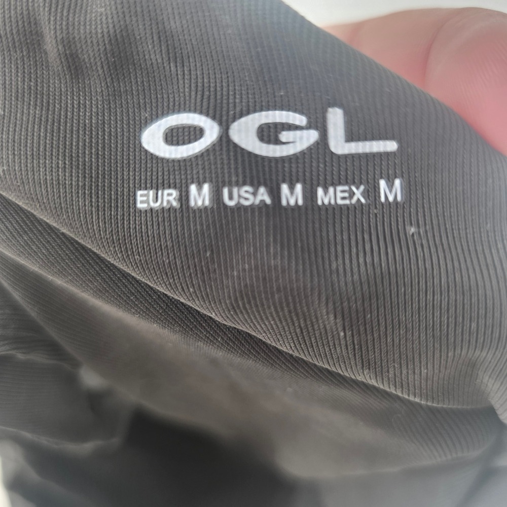 OGL One-Shoulder Black Ruched Tank Top - Picture 5 of 6